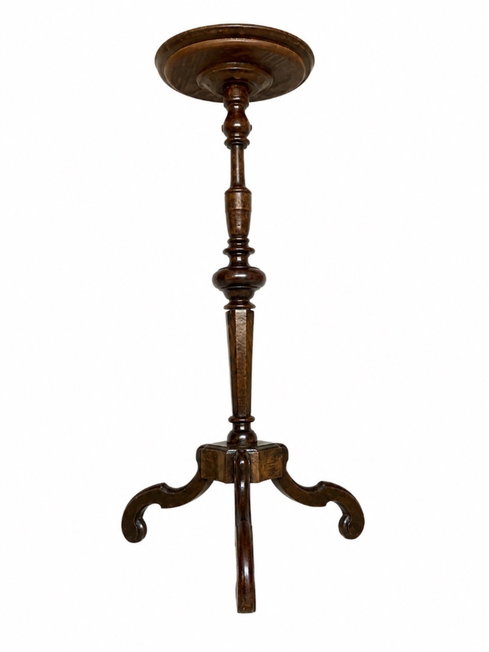 William & Mary Walnut Candle Stand